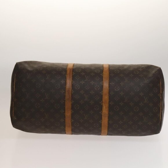 LOUIS VUITTON Monogram Keepall 60 Boston Bag LV Auth - Picture 6 of 16